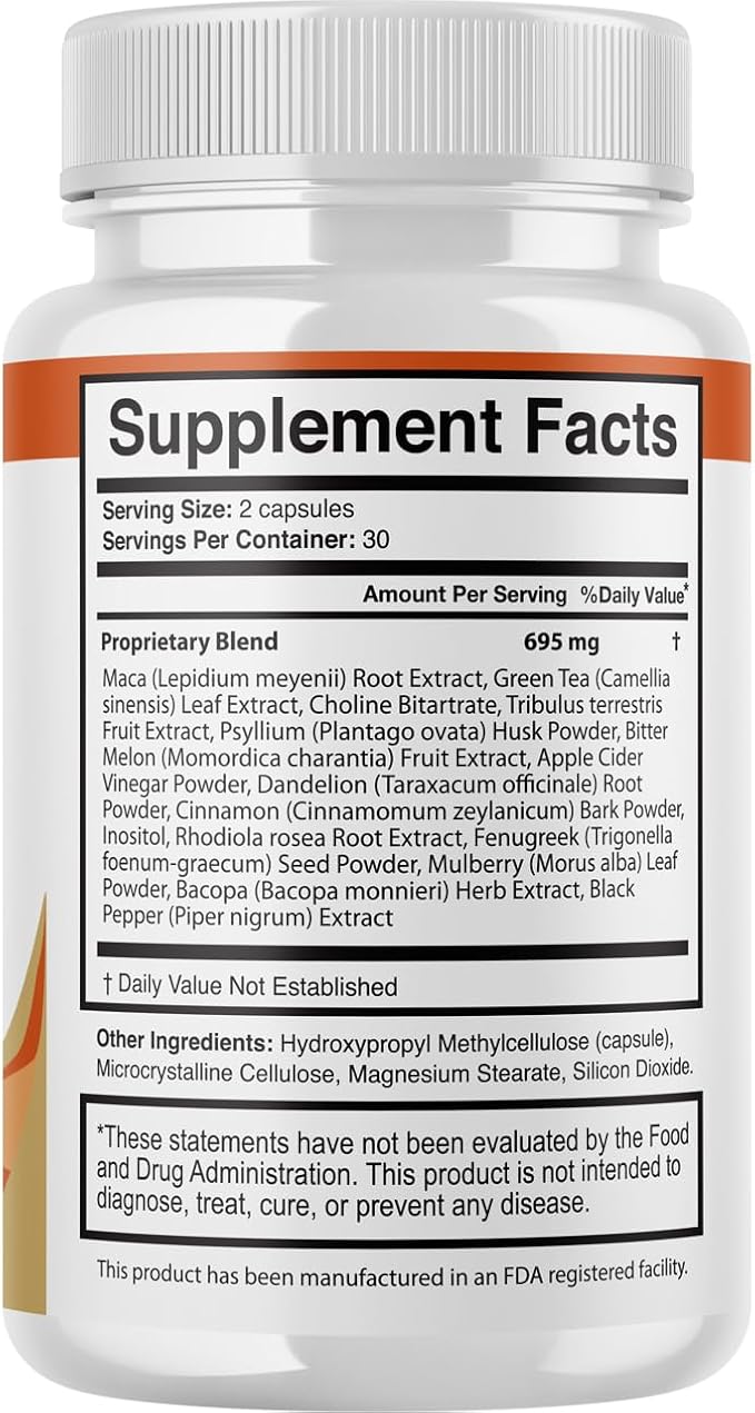 (2 Pack) BurnPeak Capsules - Official BurnPeak Advanced Supplement Premium Formula, Natural BurnPeak Support Capsules for Overall Health & Wellness, BurnPeak Pills Reviews, 120 Capsules for 2 Months