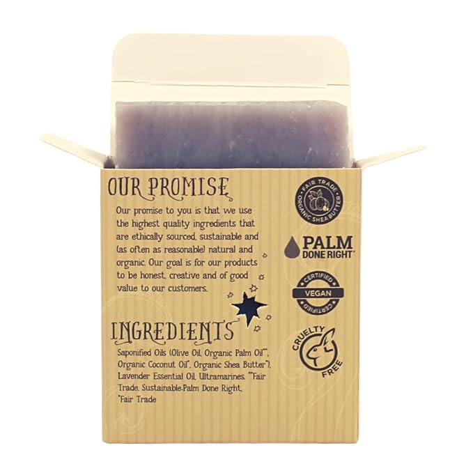 Varina Lavender Purple Bar Soap – Floral Herbal Scent – 3 Pack