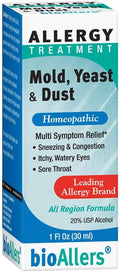 NaturalCare by bioAllers Allergy Treatment Homeopathic Formula May Help Relieve Sneezing, Congestion, Itching, Rashes & Watery Eyes 1 Fl Oz (371400702017)