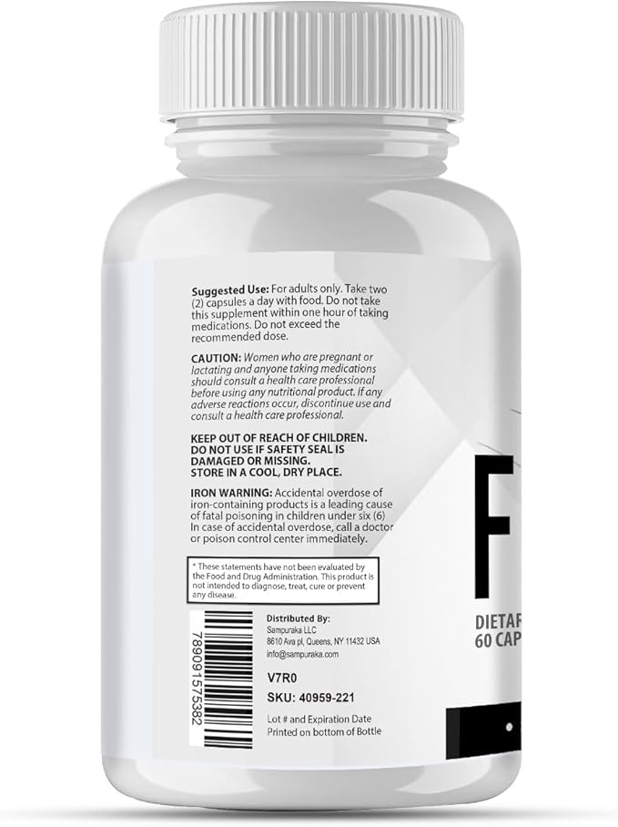 Folital New Advanced Formula Supplement - 2 Packs 60 Days Supply
