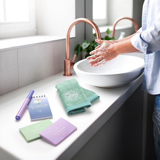 The Water Kit - Wash Away Negative Thoughts for Stress Relief and Healing - Give The Gift of Peace of Mind - Self Care Kit