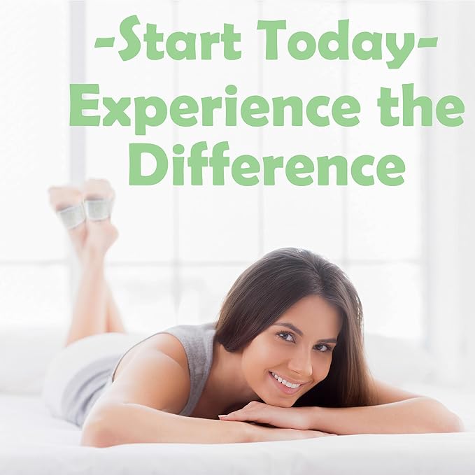 100 Turmeric & Ginger Foot Pads | Premium Pads to Feel Better, Sleep Better & Relieve Stress | Organic Foot Patches