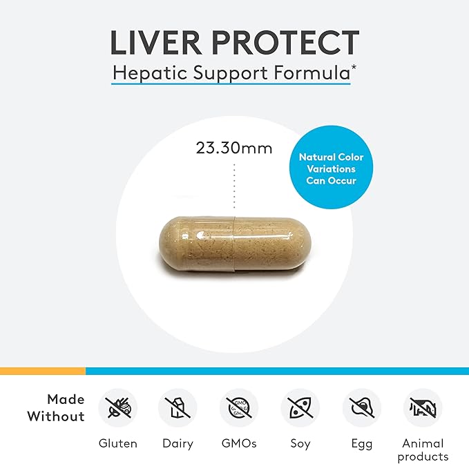 XYMOGEN Liver Protect - Supports Liver Health + Glutathione Production - Milk Thistle Extract, ALA Alpha-Lipoic Acid, N-Acetyl-L-Cysteine, Selenium L-Selenomethionine (120 Capsules)