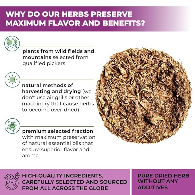 50 bags Black Cohosh Tea Black Cohosh Root Herbal Tea (Actaea racemosa) - 50 Count 2 g Tea Bags Herb Tea Cohosh