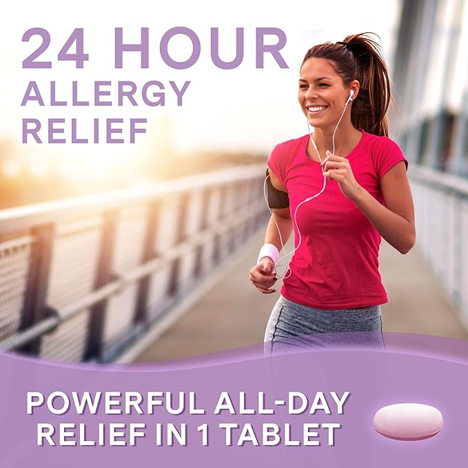 Curist Fexofenadine Hydrochloride 180mg (200 Tablets) Non Drowsy Allergy Medication - 24 Hour All Day Allergy Relief Tablets for Runny Nose, Itchy Eyes and Throat - Hay & Cedar Fever (200 Tablets)