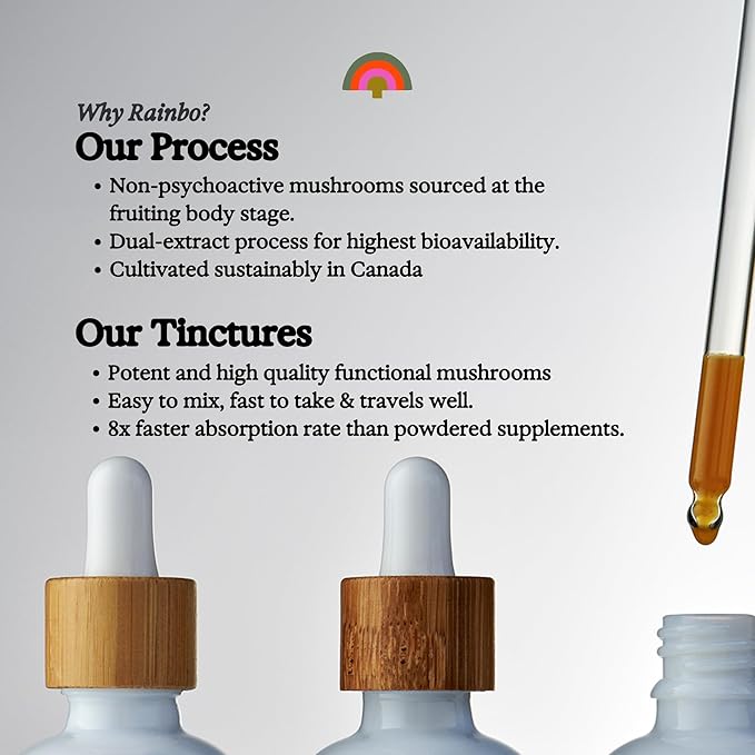 11:11 Multi Mushroom Tincture - 11-in-1 Alcohol Free - Dual Extract Mushroom Blend - Comprehensive Immune Support, Brain Support, Liquid Lion's Mane & Turkey Tail, Vegan, Non GMO, 3.4 fl oz