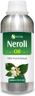 Bulk Neroli Oil (Citrus aurantium) Essential Oil 100% Pure & Natural Undiluted Unrefined Uncut Organic Standard Therapeutic Grade Aromatherapy Bulk 1000ml/33.8fl oz