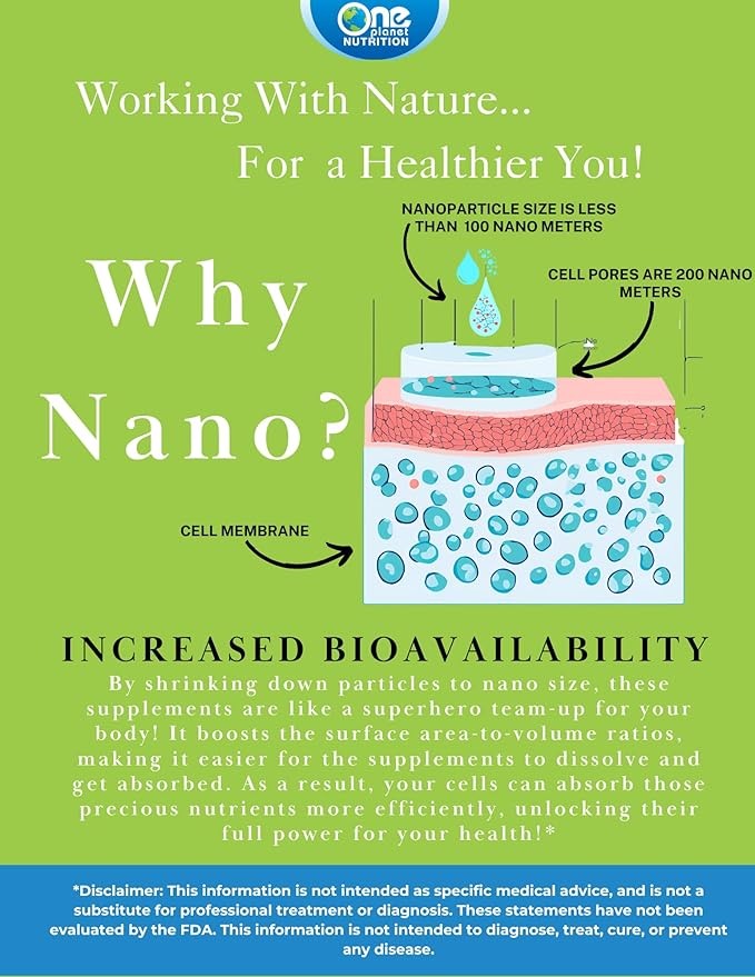 Nano Grape Seed Extract 250 mg Veggie Capsules (120 Servings), Nano for Enhanced Absorption, Supports Antioxidant Health for Vascular Health, Non-GMO, Vegan, Gluten Free