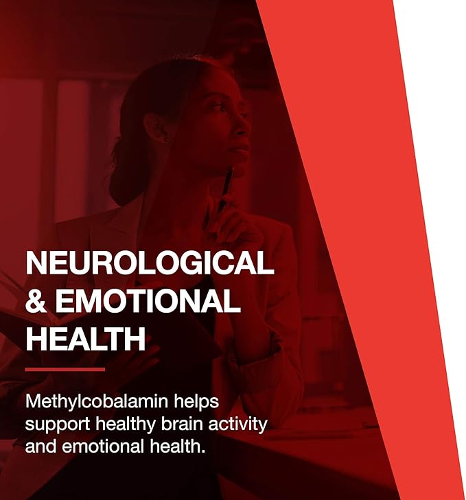 Protocol Methyl B12 5,000mcg - Vitamin B12 for Homocysteine Metabolism* - Supports Brain Health & Healthy Nervous System* - Kosher, Halal & Vegan - 60 Lozenges