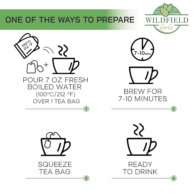 50 Bags Olive Leaf Tea Dried Olive Leaf Herbal Tea (Olea Europaea) - 50 Count 1.5 g Bags Hojas De Olivo Secas