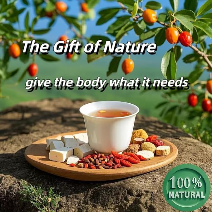 25 Organic Sleep Tea Bags for Bedtime,Chinese Barley Tea Blend 8 Premium Natural Herbs-Sour Jujube Seed,Goji berry, Jujube dates,Sleepytime Tea for Daily Wellness,Caffeine-Free, NON-GMO