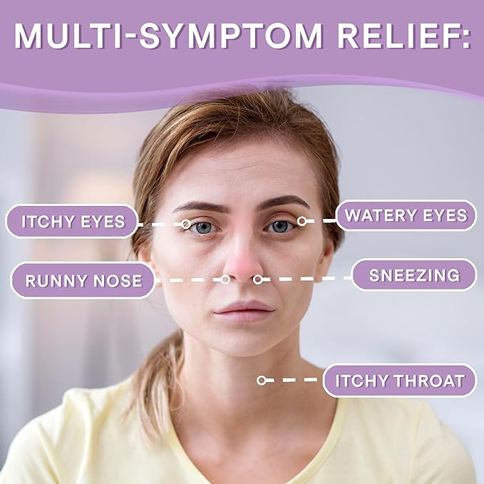 Curist Fexofenadine Hydrochloride 180mg (300 Tablets) - 24 HR Antihistamine Allergy Relief Tablets (300 Count) All Day Strength Generic Fexofenadine Bulk Non Drowsy Allergy Relief