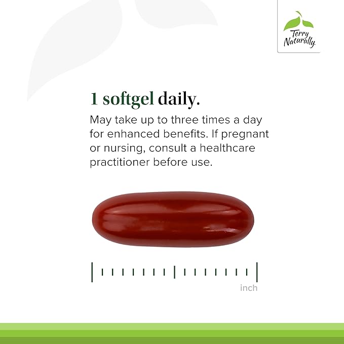 Terry Naturally Clinical OPC Extra Strength - Healthy Heart & Artery Support - Aids Brain Health & Function for Focus and Concentration - Offers Antioxidant Activity - 400 mg, 90 Softgels