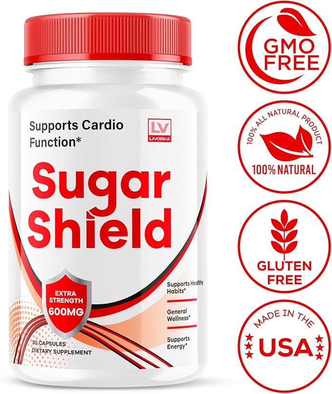 (3 Pack) Sugar Shield, Sugar Shield Blood Support, Sugar Shield Pills, Sugar Shield Capsules, Sugar Shield All Natural, SugarShield, Sugar Shield Advanced Formula, Sugar Shield Reviews, 90 Capsules