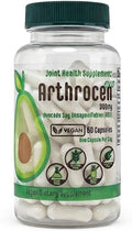 EVO Vegan Joint Health Supplement, 300Mg Avocado Soy Unsaponifiable, 60 Day Supply, One Capsule Per Day (2 Months)