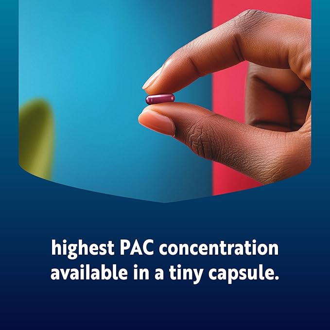 Solv Wellness GennaMD - Maximum UTI Defense - 36 mg Soluble PAC from 100% Cranberry Juice Extract - Highest PAC Concentration in a Small, Easy-to-Swallow Capsule - 120 Capsules