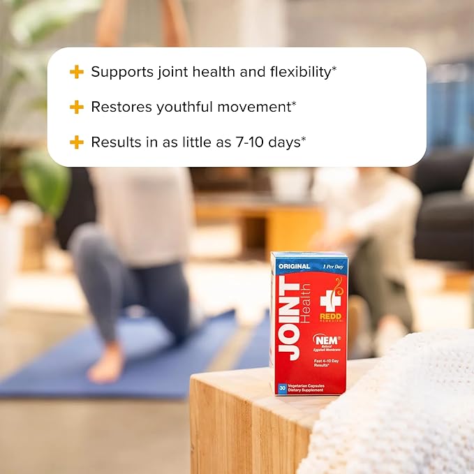 Redd Remedies, Joint Health Original, Helps Strengthen Connective Tissue and Cartilage, 30 Vegetarian Capsules
