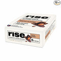 Rise Whey Protein Bars - Mocha Almond | Breakfast Bar & Protein Snack 15g Protein 4g Fiber Just 5 Whole Food Ingredients Gluten-Free Soy Free