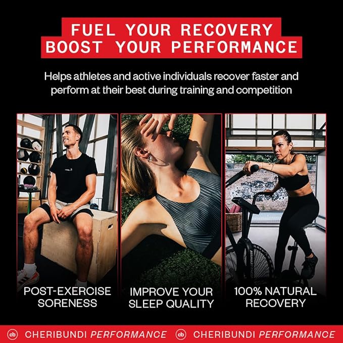 Cheribundi 100% Tart Cherry Juice Pure | Unsweetened Tart Cherry Juice | Athletes Recovery Drink | Promotes Restorative Sleep, Muscle Recovery & Boosts Athletic Performance | 8 floz (12 Pack)