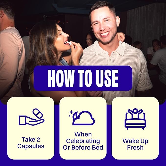 No Days Wasted DHM Detox, 30 Capsules (15 Servings) - Jar - Take During Evening for Better Next Day and Recovery