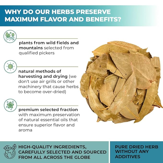 4 oz Dried Eucalypt Leaves Dry Herbal Tea (Eucalyptus) 113g Long Big Eucalyptus Leaf Herb Hojas De Eucalipto