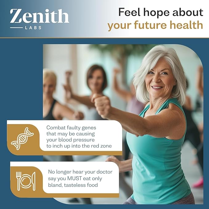 Zenith Labs BP Zone - Natural Blood Flow Supplement - Herbal Extract Pills - Advanced Formula with Saffron Crocus, Hibiscus, Garlic, CoQ10, and Magnesium