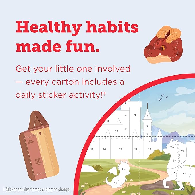 Hyland's Kids Multivitamin + Digestive Support Children's Supplement, Sugar Free Mixed Berry Flavored Gummies with Probiotics & Fiber, 60ct Bottle