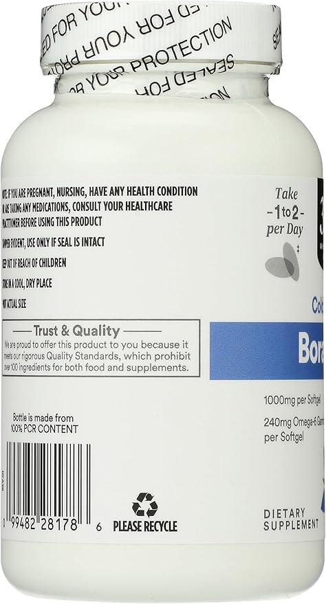 365 by Whole Foods Market, Borage Oil, 90 Count
