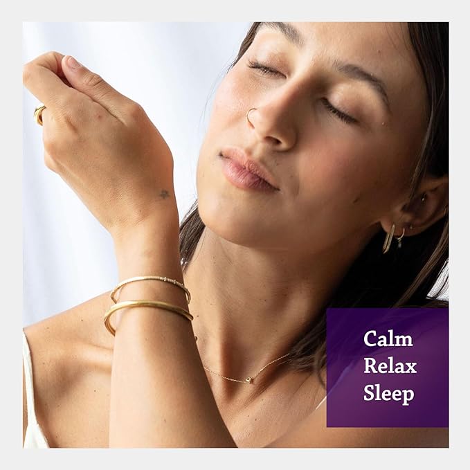 Silk Road Organic Lavender Essential Oil Roll On, USDA Certified, Calming, Relaxation & Sleep - 10 ml Aromatherapy Roller