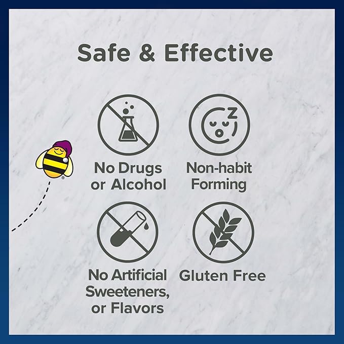 Zarbee's Kids Melatonin Gummy, 1mg Childrens Sleep Aid Supplement, Drug-Free & Effective Sleep Supplement for Children Ages 3 and Up, Non-Habit Forming, Natural Watermelon Flavor, 60 Gummies