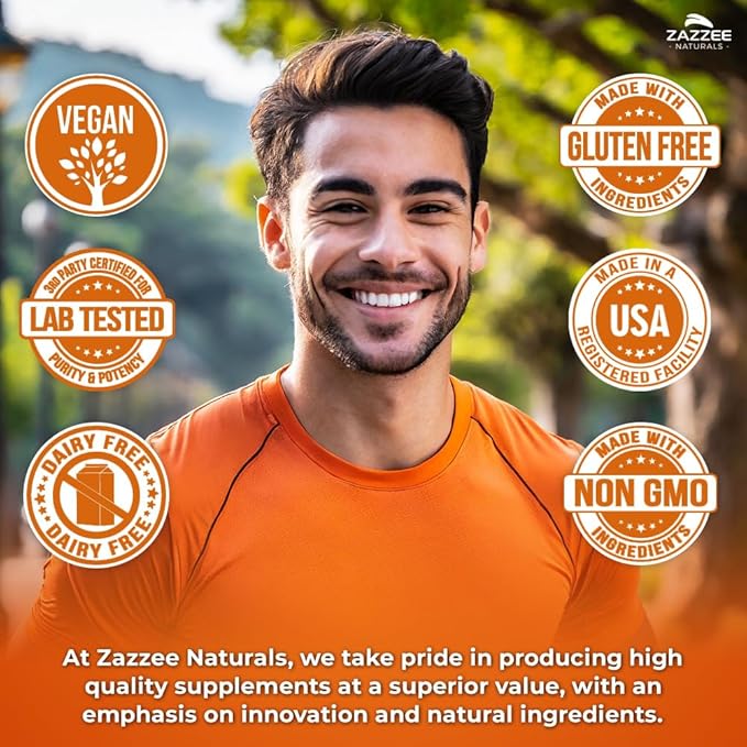 Zazzee High Strength L-Citrulline Malate, 1800 mg per Serving, 180 Vegan Capsules, 60 Day Supply, High Absorption with Superior Free-Form Malate, 100% Vegetarian, All-Natural and Non-GMO