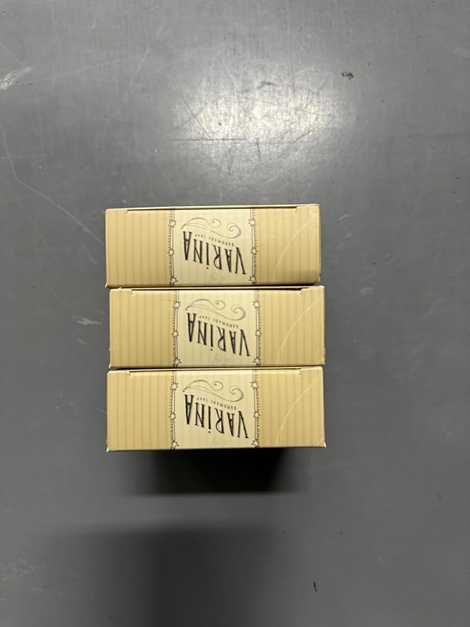 Varina Natural Oatmeal Milk & Honey Bar Soap - Gentle Cleansing for Sensitive Skin, Sweet and Vanilla - 3 Pack