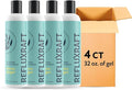Acid Reflux Therapy, Organic Alginate, Rapid & Long Lasting Gerd, LPR & Digestion Symptom Support, Zero Sugar, Gluten Free, Low Sodium, Lemon Ginger, 47 Gel Servings Per 8 OZ Bottle, 4 Pack