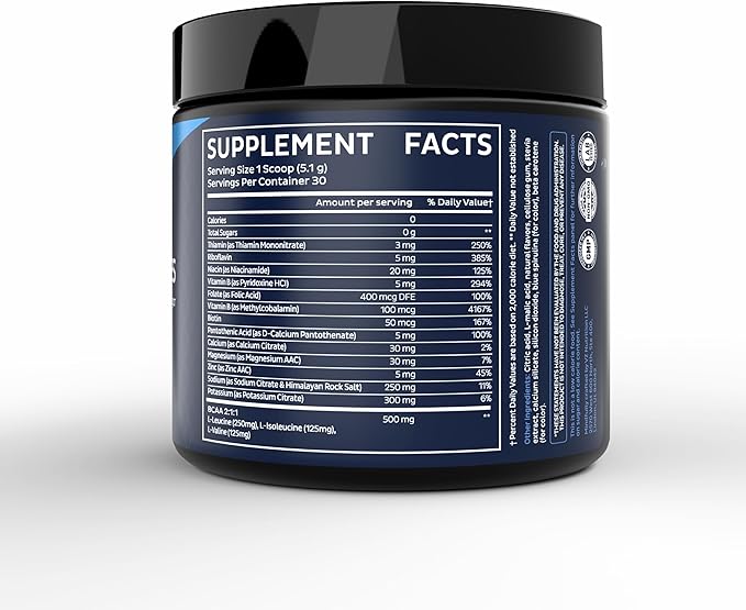 Zeal Electrolyte Powder - 90 Servings | Keto Electrolytes Powder | Zero Sugar, BCAAs, B-Vitamins | Potassium, Zinc, Magnesium | Hydration Powder Recovery Drink | Cucumber Lime