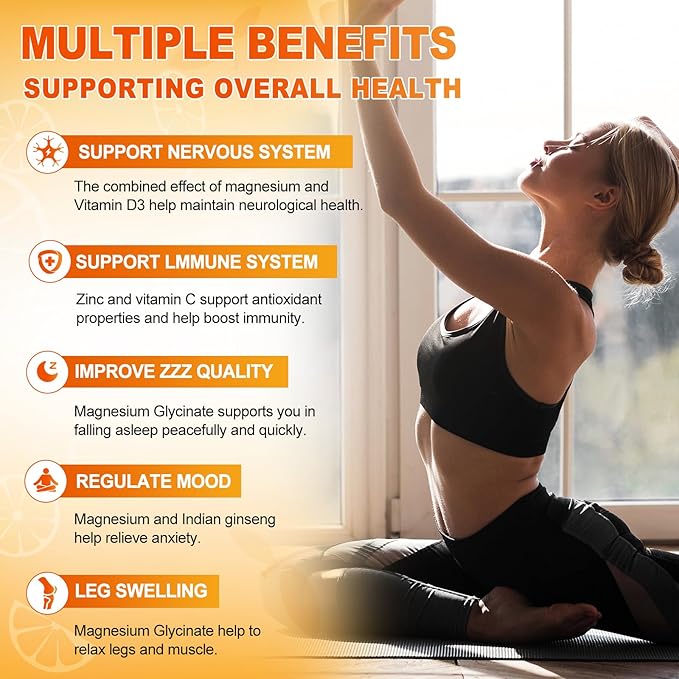 1200mg Calcium Gummies w/Vitamin D3 for Adults - High Absorption Calcium Supplement with Magnesium, K2, Copper, Boron, Zinc and Ashwagandha, Support Bone & Muscle, Sugar-Free for Women Men, 60 Count