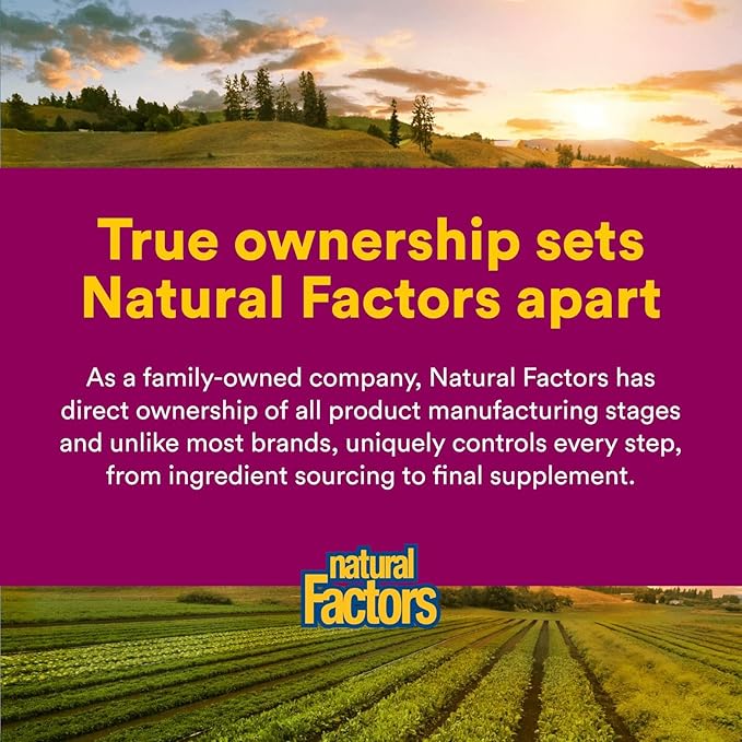 Natural Factors - Vitamin C 500mg, 100% Natural Fruit Chew, Mixed Fruit, 180 Chewable Wafers