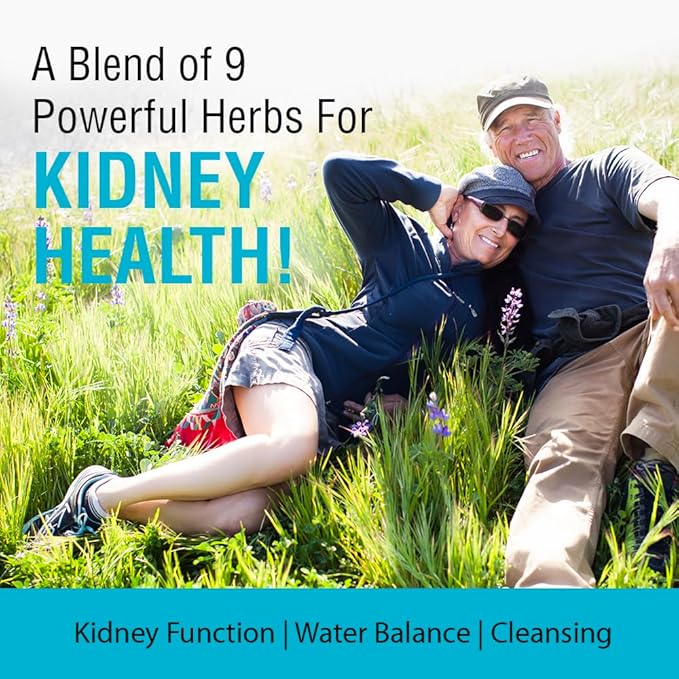 Solaray Kidney Blend SP-6 - Herbal Support Supplement for Women & Men w/ Uva Ursi, Parsley, Juniper, Corn Silk & Cell Salt Nutrients to Help Support Health & Wellness, Non-GMO - 100 Vegan Capsules