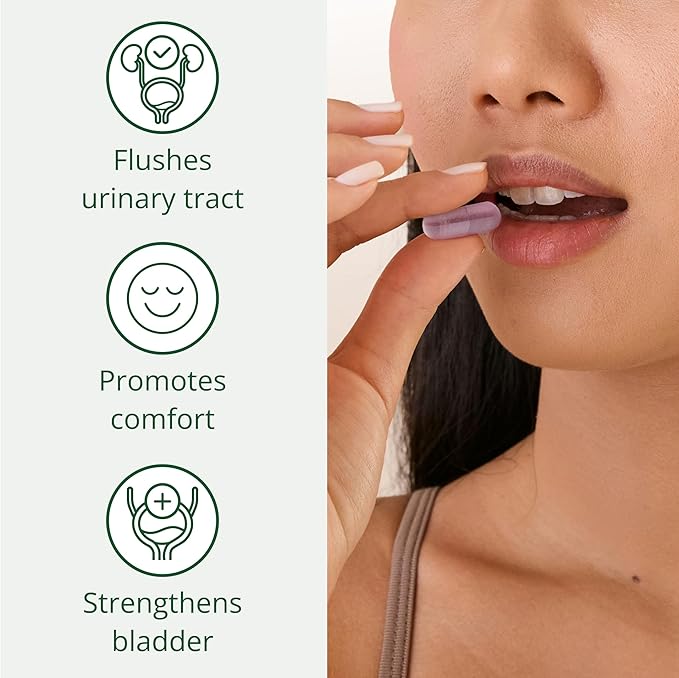 Semaine Urinary Tract Cleanse & Protect – 30 ct, Bladder Support Supplement for Women, Flushes Urinary Tract. Combines Cranberry Proanthocyanidins with Hibiscus.