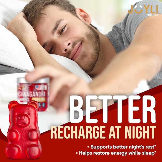 [2 Pack] Ashwagandha Gummies for Women & Men — Natural Soothing Gummies with Pure Ashwagandha Root Extract Vitamin C Zinc — Ashwagandha Supplements for Focus & Rest — 120 Sugar Free Chews