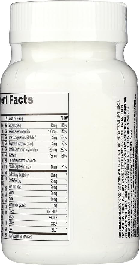 365 by Whole Foods Market, Prenatal Multivitamin with Iron, Vegetarian, 90 Count