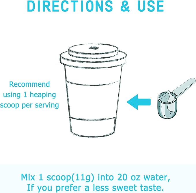 Zammex Bone Broth Protein Powder, Pure Grass Fed Beef, Vanilla Protein Powder,Hydrolyzed Collagen Supplement for Healthy Skin,Nails,Hair,Joints, Non-GMO,Gluten Free, Great in Shakes