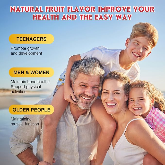 (2 Pack) Sugar Free Calcium Citrate Gummies 1200 mg with Vitamin d3, K2, Magnesium, Zinc for Bone, Muscle & Immune Support, High Absorption Calcium Supplement for Women, Raspberry Flavor, 60 Chews