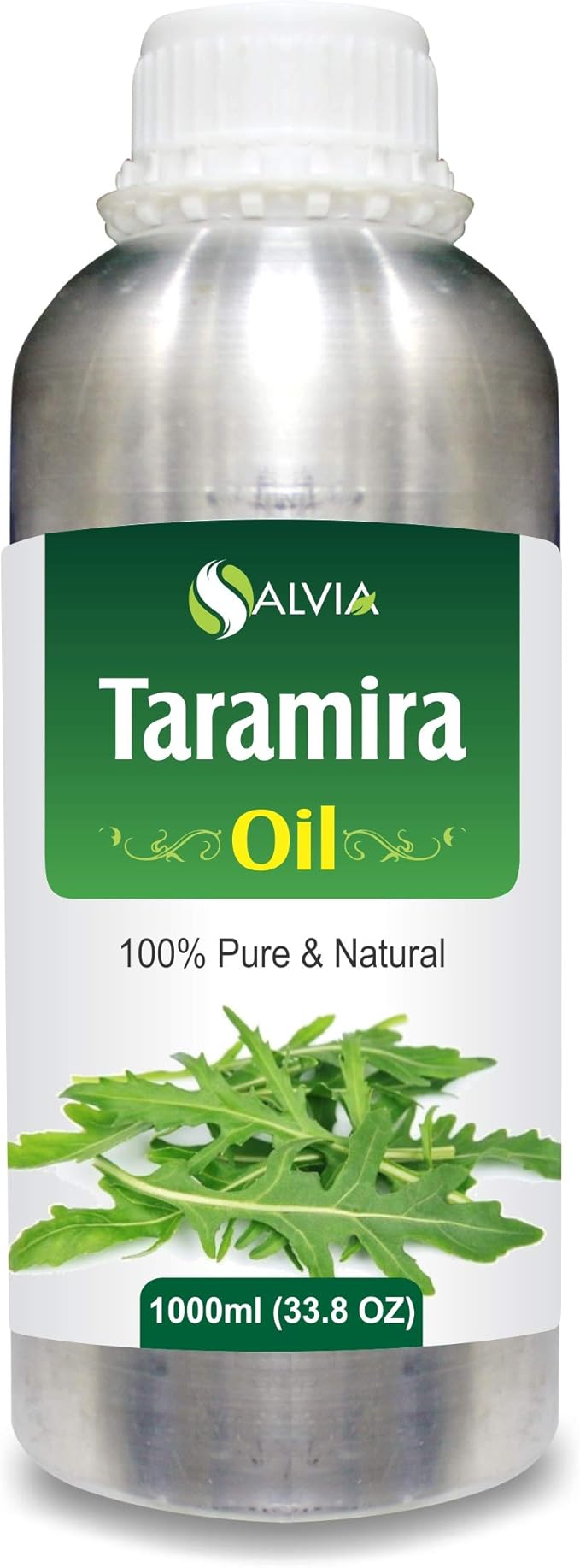 Salvia Taramira (Eruca Sativa) Essential Oil 100% Pure & Natural - Undiluted Uncut Oil - Best For Aromatherapy - Therapeutic Grade - 1000 Ml