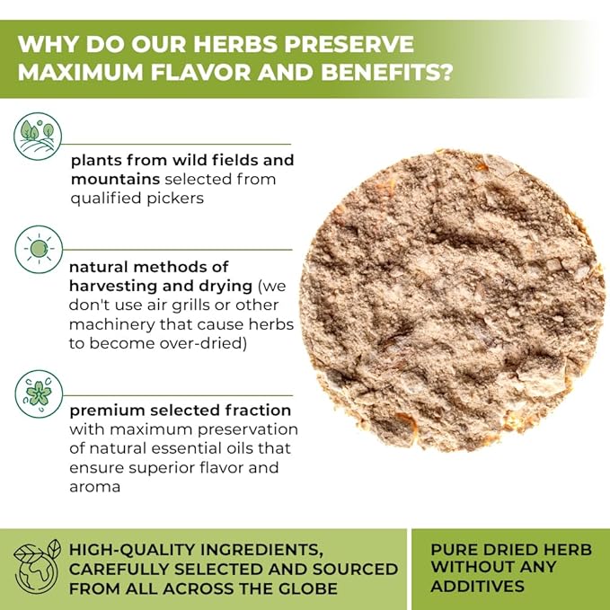 4 oz Wild Yam Root Herbal Tea (Dioscorea) - 113g Wild Yam Root Loose Herb Tea Ñame Silvestre