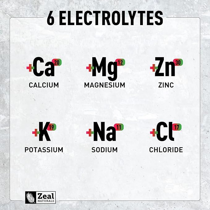 Zeal Electrolyte Powder - 90 Servings | Keto Electrolytes Powder | Zero Sugar, BCAAs, B-Vitamins | Potassium, Zinc, Magnesium | Hydration Powder Recovery Drink | Cherry Limeade