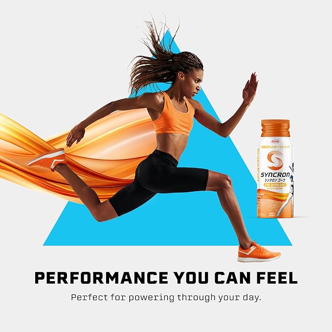 Syncron Pre Workout Sports Drink Endorsed by Shohei Ohtani, Aluminum Bottled, Sugar Free Energy Drink, L Arginine, L Citrulline & BCAAs, Energy Shot, Watermelon Kiwi & Grapefruit, Variety 6 Pack, 2 oz
