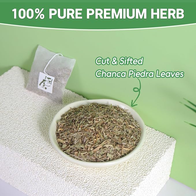 TEARELAE - Chanca Piedra Tea Bags - 50 Count - Natural Stone Breaker Tea for Kidney Health - 100% Pure Premium Phyllanthus Niruri Leaves - Non-GMO - Caffeine-Free