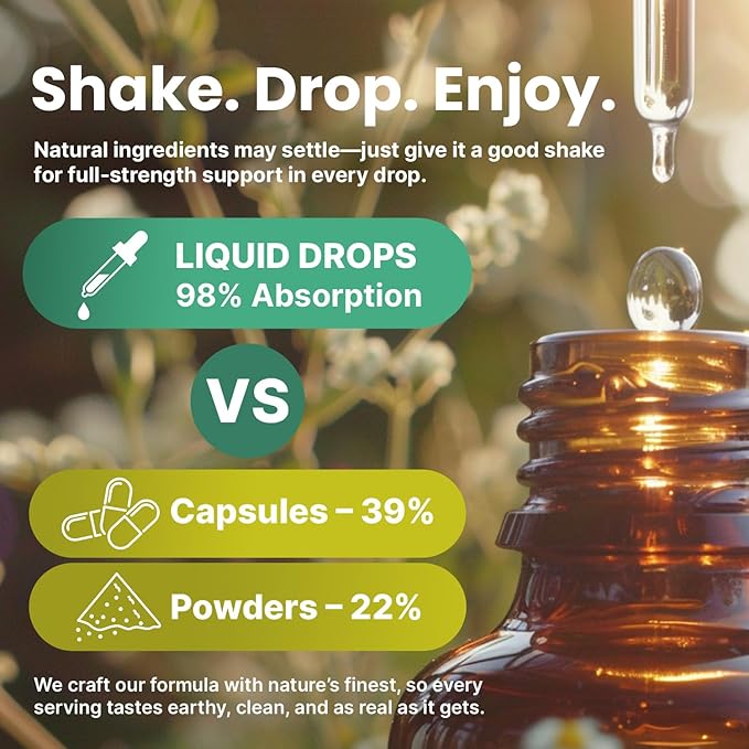 5-in-1 Mullein Drops for Lungs and Bronchial - Respiratory Lung Health Support with Mullen Leaf Extract for Lungs - Mullein Tincture with Elderberry, Echinacea and Ginger Root (60 Servings) (2-pack)