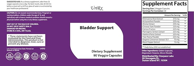 Bladder Ultra Control Support and Promote Healthy Bladder Function, Help Maintain Bladder Control and Reduce Frequency, Urinary Leak - 90 Count