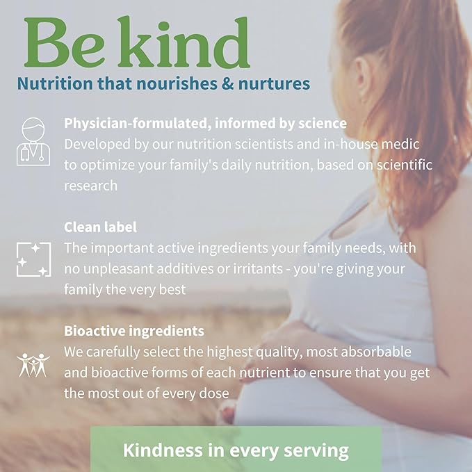 Igennus Methylated Prenatal Multivitamin for Women, Folate for MTHFR, High Absorption, Pure & Clean, Gentle Iron, Choline, Calcium & Magnesium, Vegan Pregnancy Vitamins, Halal, Non-GMO, 60 Tablets x 6